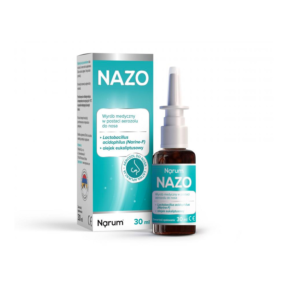 Verfügbar ab Herbst 2024 - Nazo 30 ml, Nasenspray, Medizinisches Produkt  