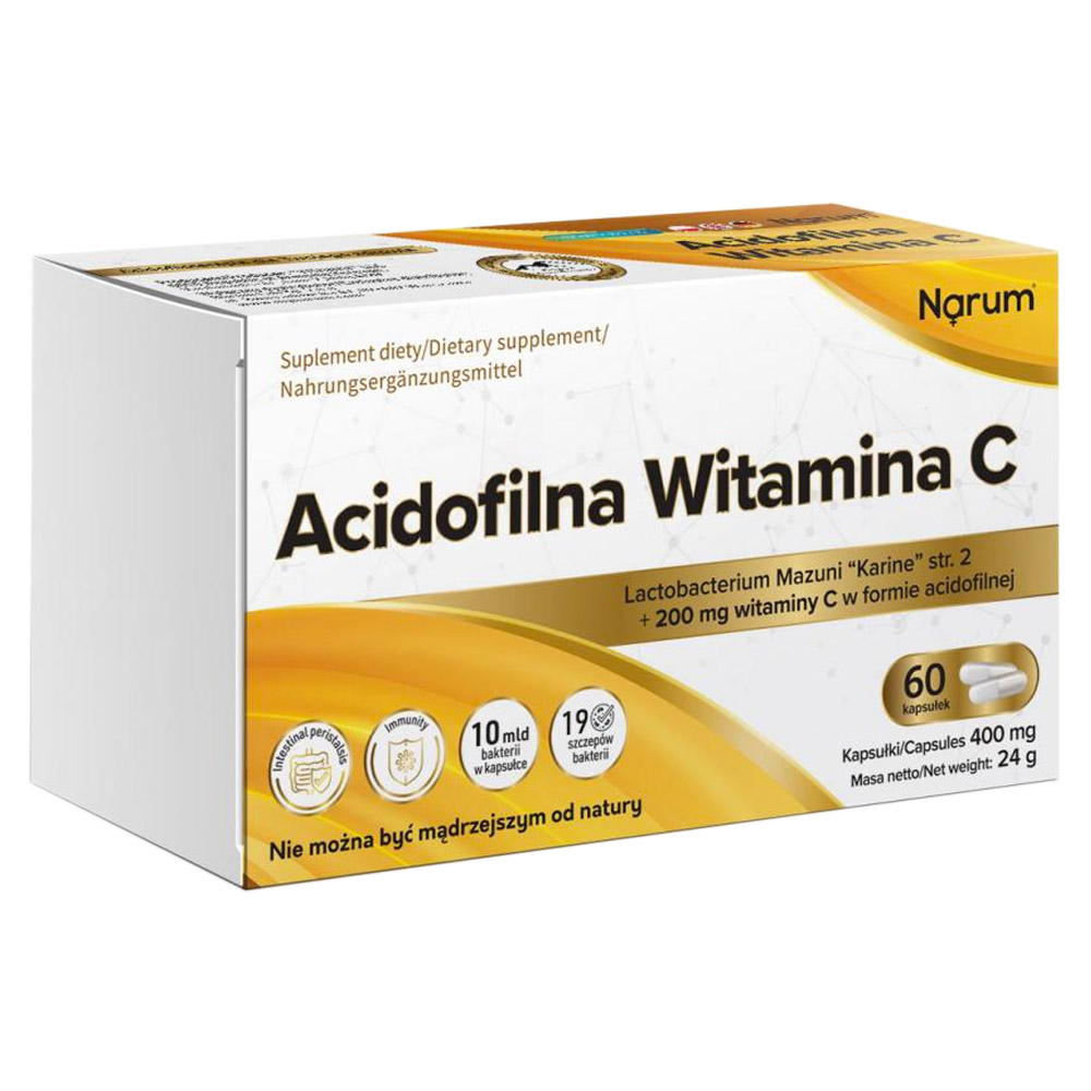 Acidophiles Vitamin C 200 mg, 60 Kapseln